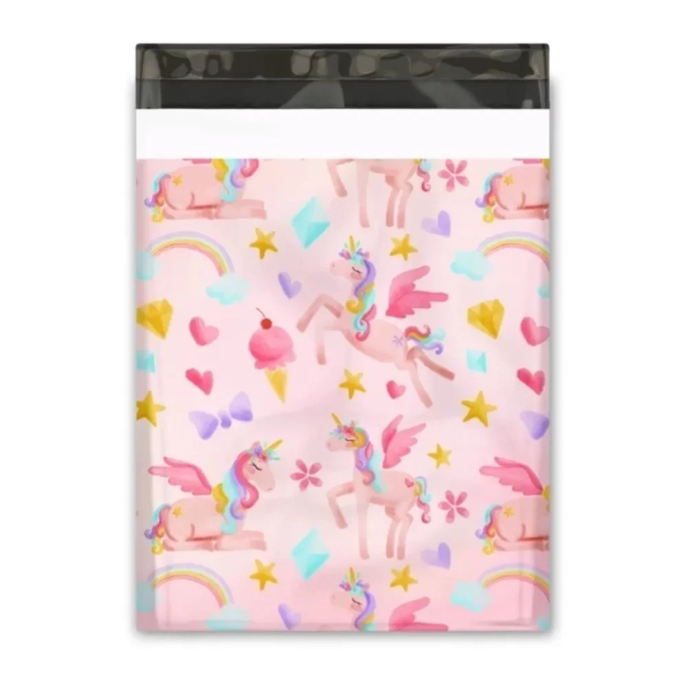 Poly Mailers MIX 10x13 14.5x15 35 pieces 35 stickers 1.5”